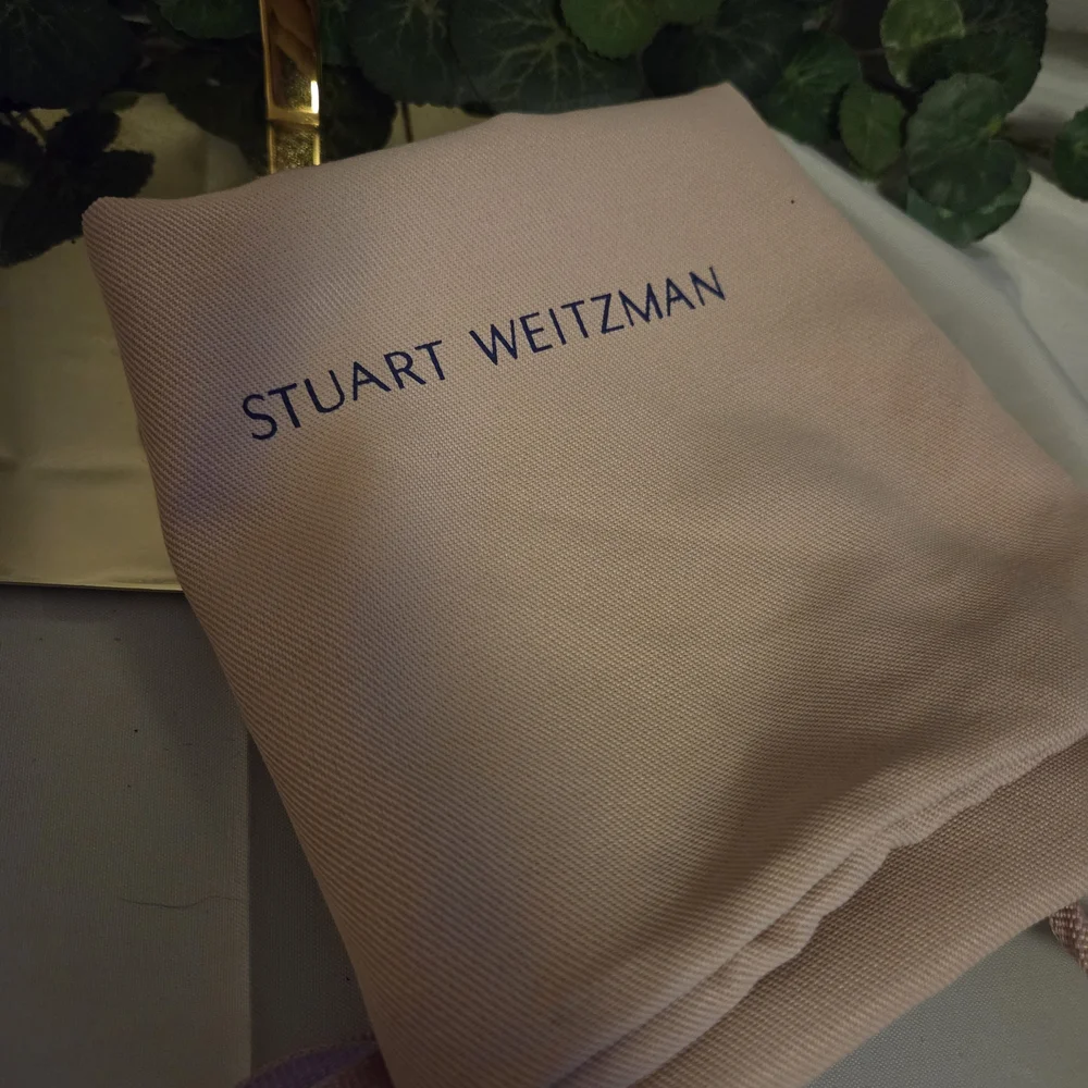 Stuart Weitzman Large Pink Dust Bag